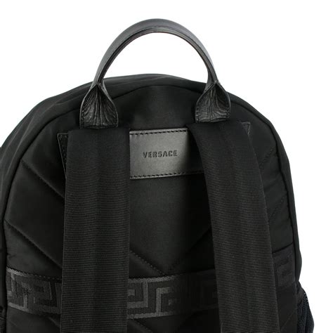 mens versace pouch|Versace backpacks men's.